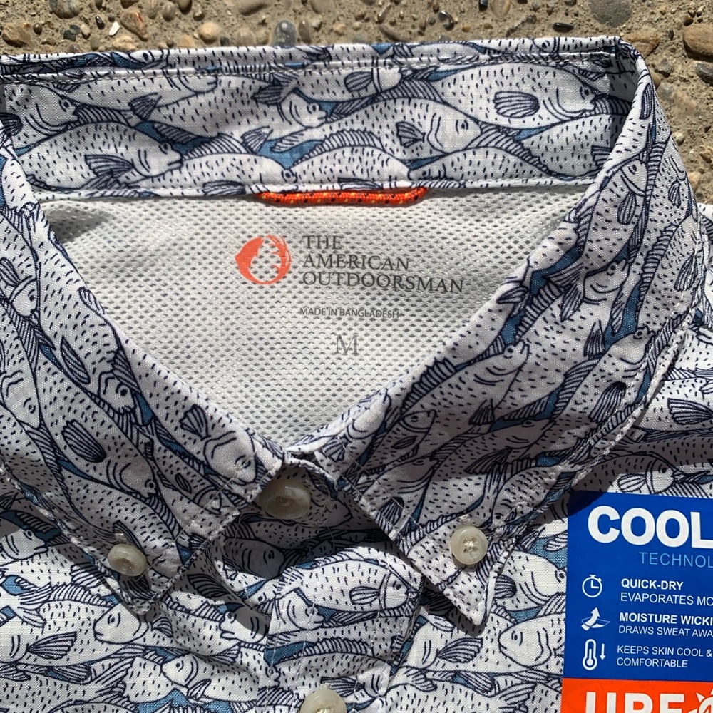 The American Outdoorsman Fish Button Up - Picture 2 of 5